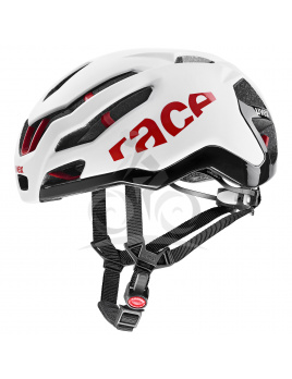 UVEX HELMA RACE 9, WHITE - RED 58-61 (r. 2022)