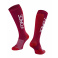 FORCE ponožky COMPRESS, bordó-červené - L-XL/42-47