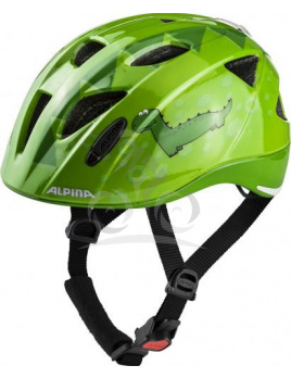 ALPINA Cyklistická prilba Ximo Flash zelený dino - Veľkosť : XS, green dino