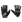 FORCE rukavice MTB AUTONOMY čierne - XL