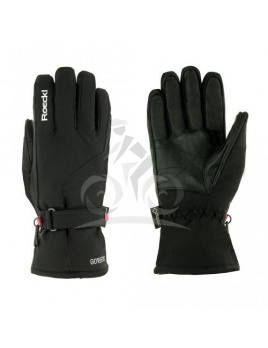 ROECKL Lyžiarske rukavice HAINES GTX čiene - Veľkosť : 10,5  