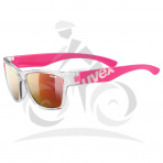 UVEX BRÝLE SPORTSTYLE 508 CLEAR PINK/MIR. RED (9316) Množ. Uni (r. 2022)