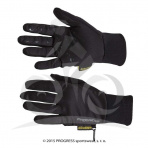 TREK GLOVES turistické rukavice - L-černá