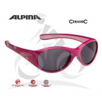 ALPINA Detské okuliare FLEXXY GIRL - ružovo-mentolové